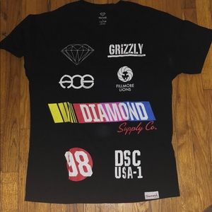 Diamond supply t shirt
